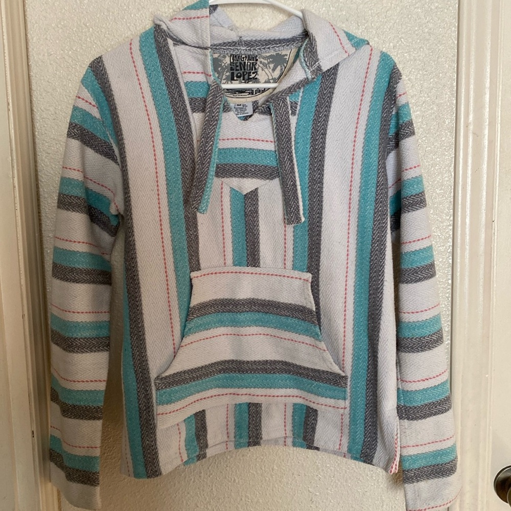 Original Senor Lopez Baja Hoodie Size Medium
